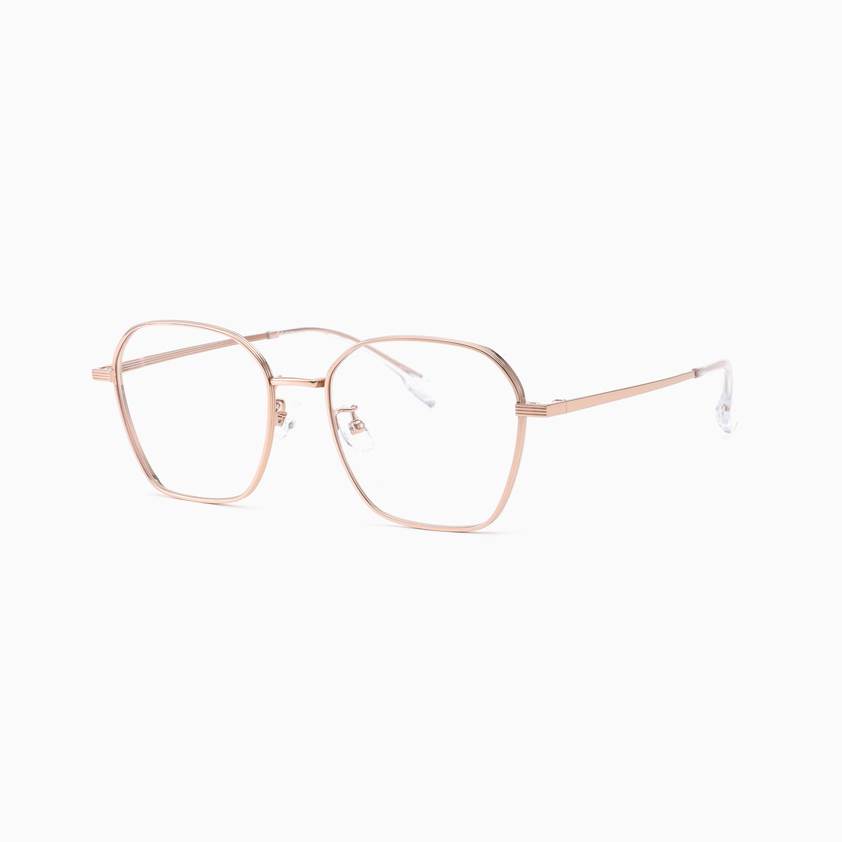 CHICAGO Polygon Titanium Glasses | GOODLUUK