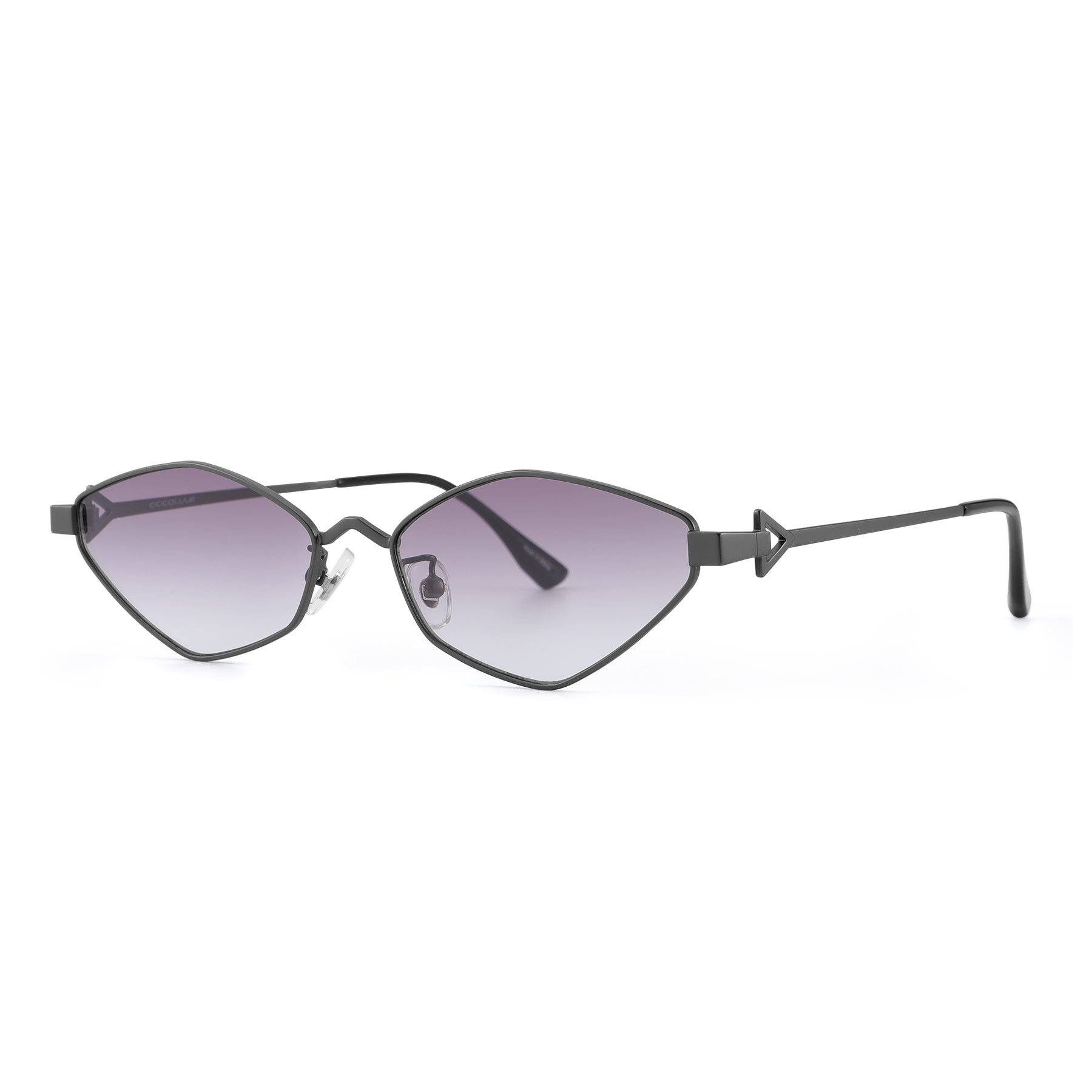 #color_Matte Gunmetal with Gradient Purple