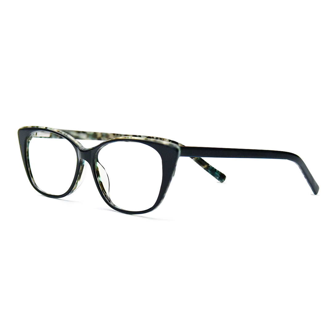 #color_Black with Green Pattern